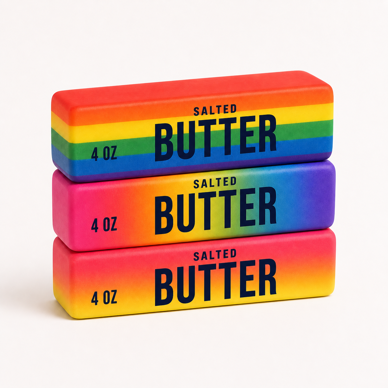 Rainbow Butter Bar Squishy